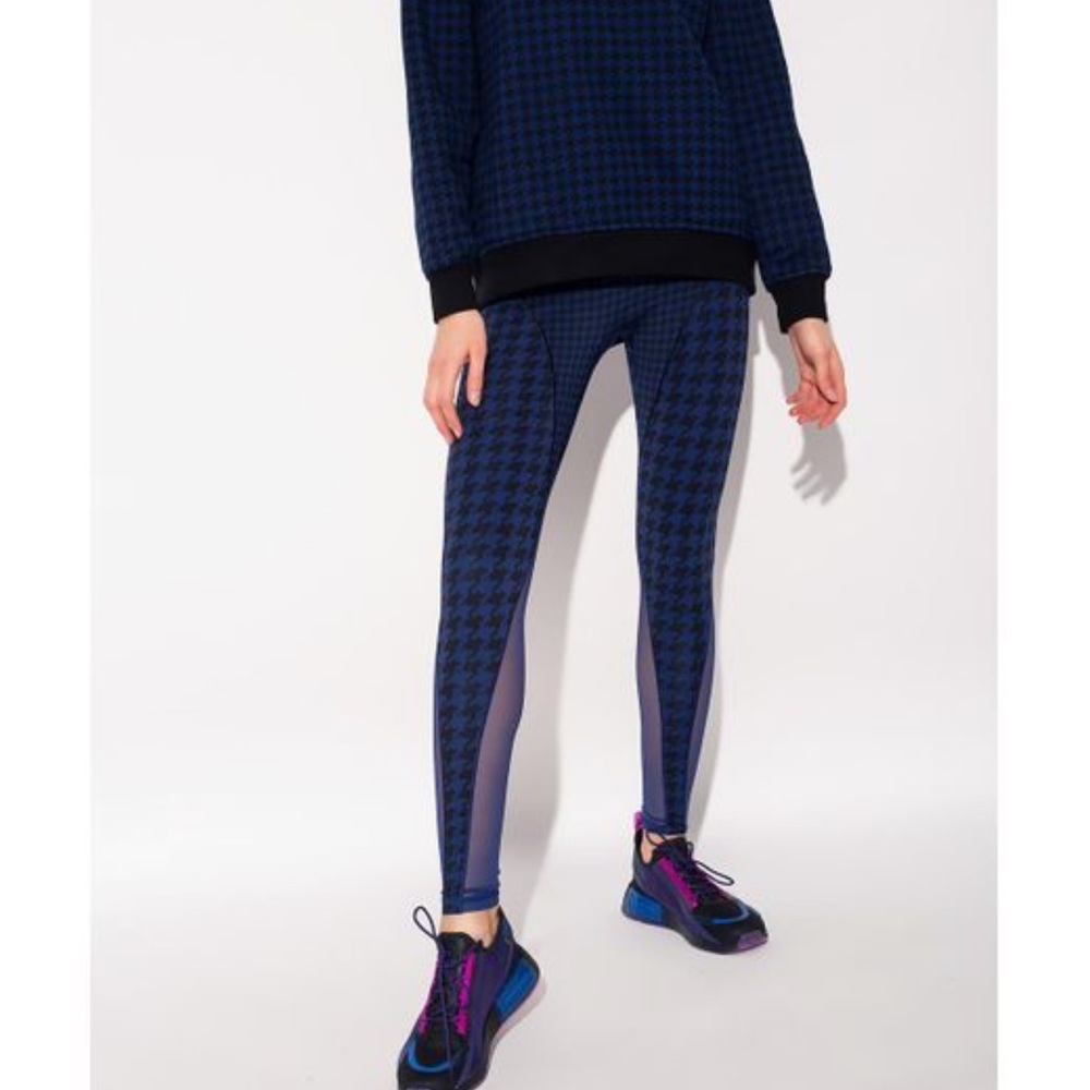 ADIDAS X IVY PARK Blue Monogram Sport Leggings